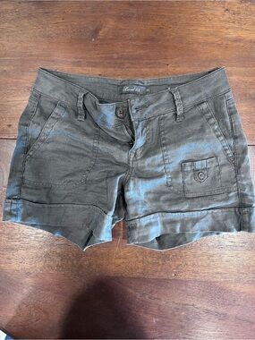 Level 99 Women's Gray Utility Shorts